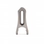MTOLASER M-BASE-C Stainless Steel Optical Adjustment Fork Type Briquetting Base Fork Plate Laser Mod