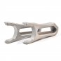 MTOLASER M-BASE-C Stainless Steel Optical Adjustment Fork Type Briquetting Base Fork Plate Laser Mod