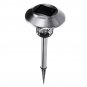 Solar Electric Shock Mosquito LED Light Fly Bug Insect Zapper Killer Trap Lamp Intelligent Light-con