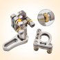 MTOLASER OST-K100 Stainless Steel Base Optical Three-Axis Frame Adjustable Tilt Optical Experimental