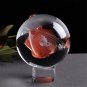 Laser Engraved Solar System Ball 3D Miniature Planets Sphere Glass Globe