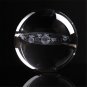 Laser Engraved Solar System Ball 3D Miniature Planets Sphere Glass Globe