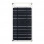 10W 6V 1500mA Monocrystalline Solar Panel USB Mobile Phone Photovoltaic Charging Power Bank