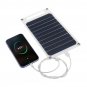 6V 10W 1.7A Portable Monocrystalline Solar Panel Slim & Light USB Charger Charging Power Bank Pad