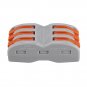 Excellway 3Pin Wire Docking Connector Termainal Block Universal Quick Terminal Block SPL-3 Electric