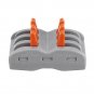 Excellway 3Pin Wire Docking Connector Termainal Block Universal Quick Terminal Block SPL-3 Electric