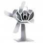 4 Small Blades Heat Powered Wood Stove Fan for Log Wood Burner Fireplace Eco Fan