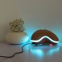 6 Color Changing LED Light 150ML Aroma Diffuser Aromatherapy Light Colored Wood Grain Essential Oil