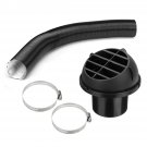 75mm Heater Pipe Duct + Warm Air Outlet + Hose Clip For Diesel Heater Eberspacher Webasto or Propex 