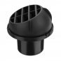 75mm Heater Pipe Duct + Warm Air Outlet + Hose Clip For Diesel Heater Eberspacher Webasto or Propex 