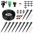 45pcs Drip Irrigation Kits Micro Irrigation Kits Distribution Tubing Hose DIY Garden Saving Water Au