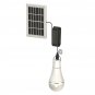 20W Solar Power USB Rechargeable Camping Light Bulb 5-Modes W/ Solar Panel 3m Cable