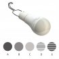 20W Solar Power USB Rechargeable Camping Light Bulb 5-Modes W/ Solar Panel 3m Cable