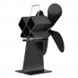 4 Blades Heat Powered Wood Stove Fan 203CFM Eco Fan For Wood Stoves Home Fireplace Fan Efficient Hea