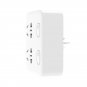 Xiaomi Mijia Power Strip Converter Socket Independent Control 2 Position Portable Plug Adapter