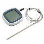 AUGIENB Digital Thermometer for Oven Digital LCD Display Probe Food Thermometer Timer Cooking Kitche