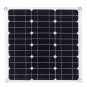 30W Monocrystalline Solar Panel Kit 10A USB Solar Controller With 3Pcs 5W Light Bulb