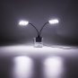 LED Aquarium Light, Saltwater Freshwater Fish Tank Clip On Lamp for Coral, Planted Nano Aquarium Tan