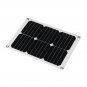 15W Monocrystalline Solar Panel Dual USB Output Solar Powered Panel With Charger Battery clip