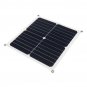 14W Monocrystalline Solar Panel Dual USB Output Solar Powered Panel Sucker Mountaineering Buckle