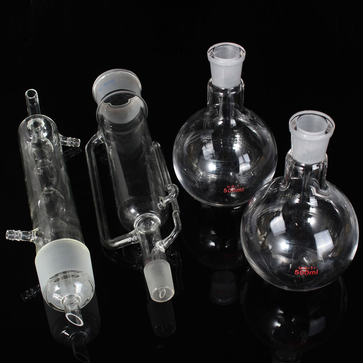 YHChem Lab Glassware 300ml 24/40 Soxhlet Extractor... – Grandado - View #5