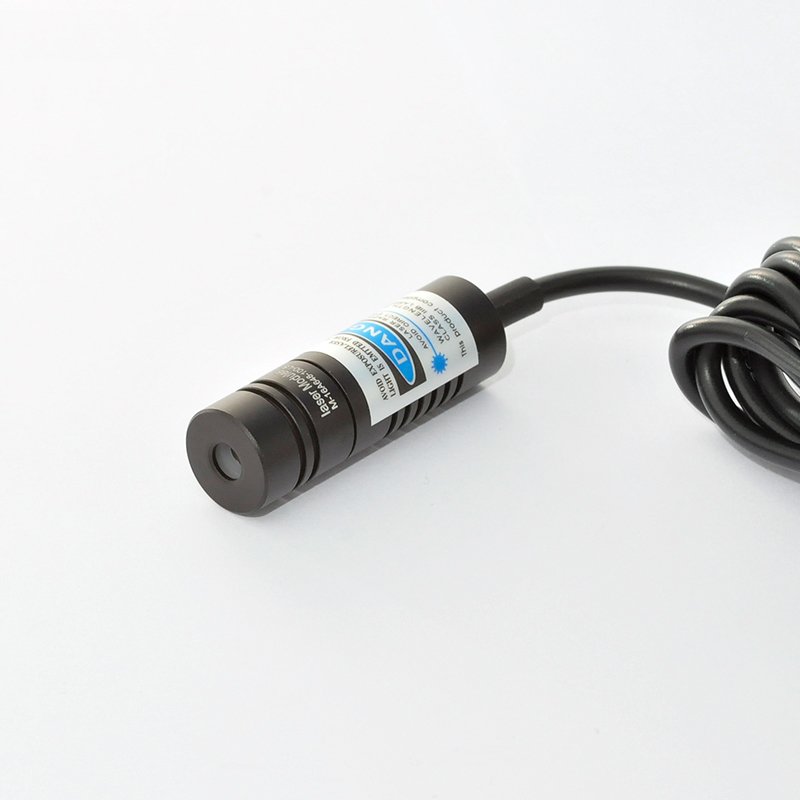 MTOLASER 20mW 405nm Blue-violet Line Laser Module Generator Variable Focus Industrial Marking Positi