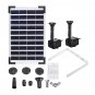 10V 5W Solar Power Powered Water Fountain Pump For Pool Pond Garden Outdoor Submersible