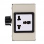 AC 0-220V 4000W Adjustable Voltage Speed Temperature Dimmer Controller For Thermostat Light Fan Moto
