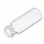 100Pcs/Set 2ml Ungraduated Clear Sample Vials Autosampler Vials Bottles Threaded Vial w/ Write-on Sp
