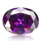 28.35ct 20x15mm Purple Oval Elliptical Cut Gemstone VVS AAA Jewelry Loose Gems Decorations