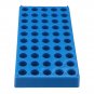 2ml 50 Holes Sample Bottle Rack Vials Autosampler Rack Stackable Test Tube Rack Organizer Centrifuge