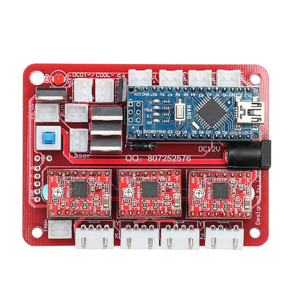 Original 2417 CNC Router 3 Axis Control Board GRBL USB Stepper Motor Driver  DIY Laser Engraver Mill