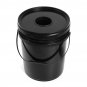 8 Growing Sites Hydroponic Bubbler Bucket 20L AC 220V Black Deep Water Culture DWC Hydroponic System