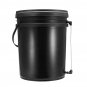 8 Growing Sites Hydroponic Bubbler Bucket 20L AC 220V Black Deep Water Culture DWC Hydroponic System