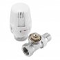 Automatic Thermostatic Valve Temperature Controller Adjustable Straight Type DN15 Liquid Heating Sys