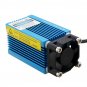 MTOLASER 4000mW 450nm Blue Laser Module DC 12V 5.5x2.1mm Variable Focus for Laser Engraving Machine 