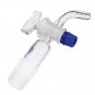 24/29Glass Adapter Vacuum Flow Control Adapter with Glass Stopcock Male Ground Joint to Right Angle