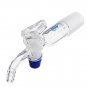 24/29Glass Adapter Vacuum Flow Control Adapter with Glass Stopcock Male Ground Joint to Right Angle