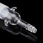 24/29 Glass Straight Vacuum Adapter Air Exhaust Connector Two Sides Ears Ground Joint to Hose Connec
