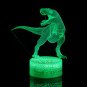 Remote & Touch Control 3D LED Night Light Dinosaur 7/16 Color Change LED Table Desk Lamp Kids Gift D