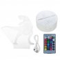 Remote & Touch Control 3D LED Night Light Dinosaur 7/16 Color Change LED Table Desk Lamp Kids Gift D