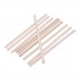 10Pcs/Set 8x200mm Round Balsa Wood Wooden Stick Natural Dowel Unfinished Rods for DIY Crafts Airplan