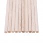10Pcs/Set 8x200mm Round Balsa Wood Wooden Stick Natural Dowel Unfinished Rods for DIY Crafts Airplan