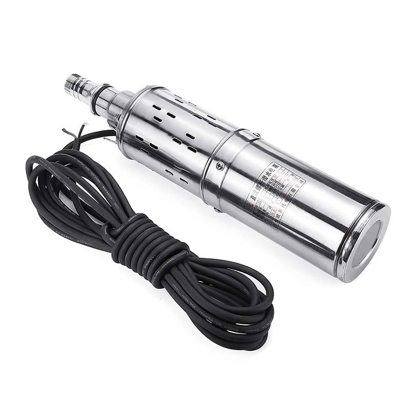12V 180 Lift Max Flow 3M/H Submersible Water Pump Solar Energy Deep Well Pump