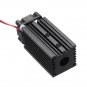 72x32x32mm 12mm Aluminum Heat Sink Groove Cooling Fan Fixed Radiator Seat for 12mm Laser Diode Modul