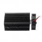 72x32x32mm 12mm Aluminum Heat Sink Groove Cooling Fan Fixed Radiator Seat for 12mm Laser Diode Modul