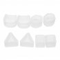 83Pcs DIY Silicone Molds Making Jewelry Pendant Resin Casting Mould Tool W/ Bag