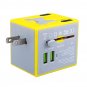 AUGIENB All In One Universal Conversion Plug UK/EU/AU/US Electric Plug Converter AC Power Adapter US