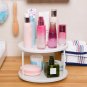 360 Rotating 2 Tier Spices Fruit Tray Turning Table Cake Rack Organizer Kitchen Storage Baskets