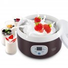 1L Mini Yogurt Machine Full Automatic Natto Rice Yoghurt Smart Machine With 4Pcs Glass Jar